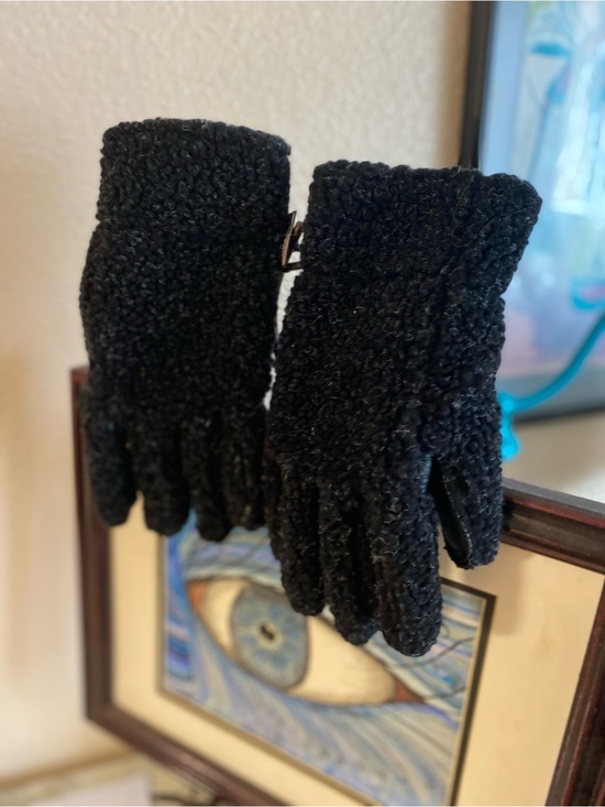 3M Thinsulate Accessories - 3M Thinsulate Black Bouclé Women's Cold-Weather Gloves